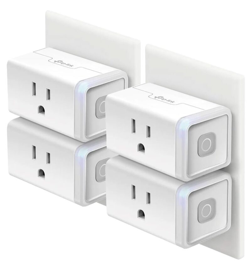 Smart Home Wi-Fi Outlet Works with Alexa 4-Pack