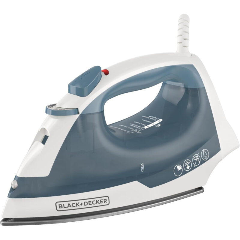 BLACK+DECKER Easy Steam Compact Iron for Clothes