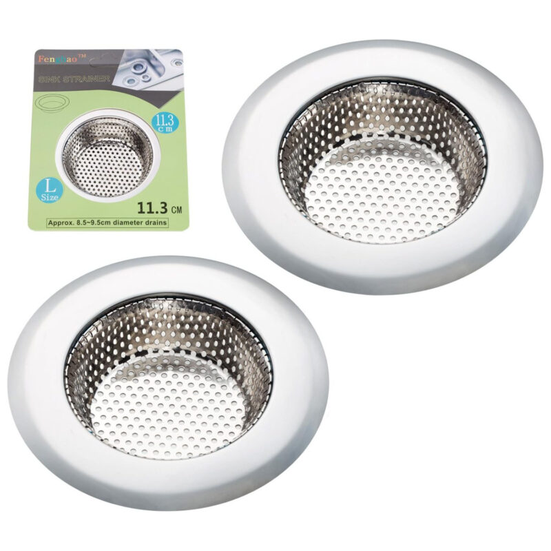 2PCS Kitchen Sink Strainer